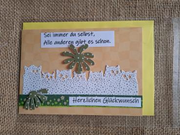 Glückwunschkarte