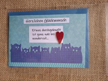 Glückwunschkarte