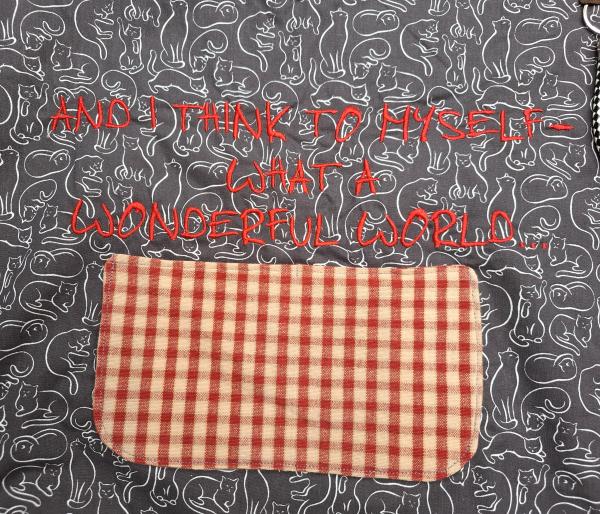 Umhängetasche detail